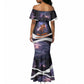 Mae Jemison Mermaid Dress Cartoon Astronaut Portrait, The Sky Is Not the Limit Quote and Galaxy Dreamer - African Pride