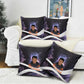 Mae Jemison Pillow Cover Cartoon Astronaut Portrait, The Sky Is Not the Limit Quote and Galaxy Dreamer - African Pride