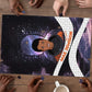 Mae Jemison Puzzle Cartoon Astronaut Portrait, The Sky Is Not the Limit Quote and Galaxy Dreamer - African Pride