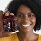 Chimamanda Ngozi Adichie AirPods Case with Monochrome Portrait, The Danger of a Single Story Quote - African Pride