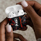 Chimamanda Ngozi Adichie AirPods Case with Monochrome Portrait, The Danger of a Single Story Quote - African Pride