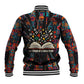 Chimamanda Ngozi Adichie Baseball Jacket with Monochrome Portrait, The Danger of a Single Story Quote - African Pride