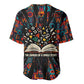 Chimamanda Ngozi Adichie Baseball Jersey with Monochrome Portrait, The Danger of a Single Story Quote - African Pride