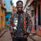 Chimamanda Ngozi Adichie Bomber Jacket with Monochrome Portrait, The Danger of a Single Story Quote - African Pride