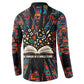 Chimamanda Ngozi Adichie Button Sweatshirt with Monochrome Portrait, The Danger of a Single Story Quote