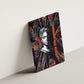 Chimamanda Ngozi Adichie Canvas Wall Art with Monochrome Portrait, The Danger of a Single Story Quote - African Pride