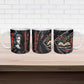 Chimamanda Ngozi Adichie Ceramic Mug with Monochrome Portrait, The Danger of a Single Story Quote - African Pride