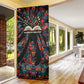 Chimamanda Ngozi Adichie Door Cover with Monochrome Portrait, The Danger of a Single Story Quote - African Pride