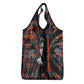 Chimamanda Ngozi Adichie Grocery Bag with Monochrome Portrait, The Danger of a Single Story Quote - African Pride