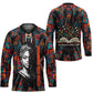 Chimamanda Ngozi Adichie Hockey Jersey with Monochrome Portrait, The Danger of a Single Story Quote - African Pride