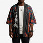 Chimamanda Ngozi Adichie Kimono with Monochrome Portrait, The Danger of a Single Story Quote - African Pride