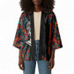 Chimamanda Ngozi Adichie Kimono with Monochrome Portrait, The Danger of a Single Story Quote - African Pride