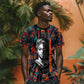 Chimamanda Ngozi Adichie T shirt with Monochrome Portrait, The Danger of a Single Story Quote - African Pride