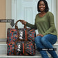 Chimamanda Ngozi Adichie Travel Bag with Monochrome Portrait, The Danger of a Single Story Quote - African Pride