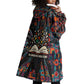 Chimamanda Ngozi Adichie Wearable Blanket Hoodie with Monochrome Portrait, The Danger of a Single Story Quote - African Pride