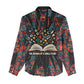 Chimamanda Ngozi Adichie Women Casual Shirt with Monochrome Portrait, The Danger of a Single Story Quote - African Pride