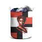 Chimamanda Ngozi Adichie Laundry Basket with Bold Red Portrait, We Should All Be Feminists Quote - African Pride