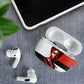 Chimamanda Ngozi Adichie AirPods Case with Bold Red Portrait, We Should All Be Feminists Quote - African Pride