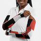 Chimamanda Ngozi Adichie Arm Sleeves with Bold Red Portrait, We Should All Be Feminists Quote - African Pride