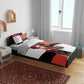 Chimamanda Ngozi Adichie Bedding Set with Bold Red Portrait, We Should All Be Feminists Quote - African Pride