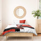 Chimamanda Ngozi Adichie Bedding Set with Bold Red Portrait, We Should All Be Feminists Quote - African Pride