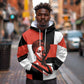Chimamanda Ngozi Adichie Hoodie with Bold Red Portrait, We Should All Be Feminists Quote - African Pride
