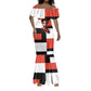 Chimamanda Ngozi Adichie Mermaid Dress with Bold Red Portrait, We Should All Be Feminists Quote - African Pride