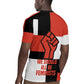 Chimamanda Ngozi Adichie Rugby Jersey with Bold Red Portrait, We Should All Be Feminists Quote - African Pride