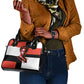 Chimamanda Ngozi Adichie Shoulder Handbag with Bold Red Portrait, We Should All Be Feminists Quote - African Pride