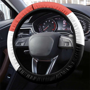 Chimamanda Ngozi Adichie Steering Wheel Cover with Bold Red Portrait, We Should All Be Feminists Quote - African Pride