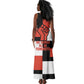 Chimamanda Ngozi Adichie Tank Maxi Dress with Bold Red Portrait, We Should All Be Feminists Quote - African Pride