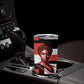 Chimamanda Ngozi Adichie Tumbler Cup with Bold Red Portrait, We Should All Be Feminists Quote - African Pride