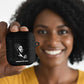 Chimamanda Ngozi Adichie AirPods Case with Expressive Speaking Portrait, Stories Shape Reality - African Pride
