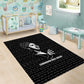 Chimamanda Ngozi Adichie Area Rug with Expressive Speaking Portrait, Stories Shape Reality - African Pride