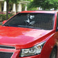 Chimamanda Ngozi Adichie Auto Sun Shade with Expressive Speaking Portrait, Stories Shape Reality - African Pride