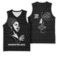 Chimamanda Ngozi Adichie Basketball Jersey with Expressive Speaking Portrait, Stories Shape Reality - African Pride