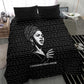 Chimamanda Ngozi Adichie Bedding Set with Expressive Speaking Portrait, Stories Shape Reality - African Pride