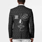 Chimamanda Ngozi Adichie Blazer with Expressive Speaking Portrait, Stories Shape Reality - African Pride