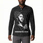 Chimamanda Ngozi Adichie Button Sweatshirt with Expressive Speaking Portrait, Stories Shape Reality