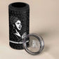 Chimamanda Ngozi Adichie 4 in 1 Can Cooler Tumbler with Expressive Speaking Portrait, Stories Shape Reality - African Pride