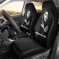 Chimamanda Ngozi Adichie Car Seat Cover with Expressive Speaking Portrait, Stories Shape Reality - African Pride