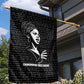 Chimamanda Ngozi Adichie Garden Flag with Expressive Speaking Portrait, Stories Shape Reality - African Pride