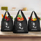 Chimamanda Ngozi Adichie Grocery Bag with Expressive Speaking Portrait, Stories Shape Reality - African Pride
