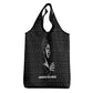 Chimamanda Ngozi Adichie Grocery Bag with Expressive Speaking Portrait, Stories Shape Reality - African Pride