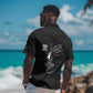 Chimamanda Ngozi Adichie Hawaiian Shirt with Expressive Speaking Portrait, Stories Shape Reality - African Pride