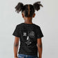 Chimamanda Ngozi Adichie Kid T shirt with Expressive Speaking Portrait, Stories Shape Reality - African Pride