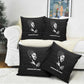 Chimamanda Ngozi Adichie Pillow Cover with Expressive Speaking Portrait, Stories Shape Reality - African Pride
