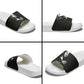 Chimamanda Ngozi Adichie Slide Sandals with Expressive Speaking Portrait, Stories Shape Reality - African Pride
