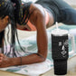 Chimamanda Ngozi Adichie Tumbler With Handle with Expressive Speaking Portrait, Stories Shape Reality - African Pride