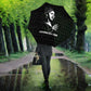 Chimamanda Ngozi Adichie Umbrella with Expressive Speaking Portrait, Stories Shape Reality - African Pride